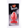 I Love Butt Plug Spade M I Love Butt 11 x 6.7 cm Rouge